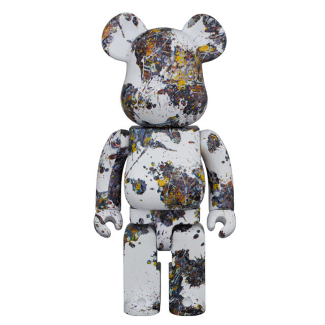 MEDICOM TOY(メディコムトイ)のBE@RBRICK Jackson Pollock 100％ & 400％ エンタメ/ホビーのフィギュア(その他)の商品写真