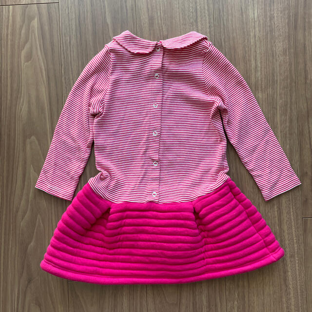 PETIT BATEAU(プチバトー)のpetit bateau プチバトー キッズ ワンピース 女の子用 キッズ/ベビー/マタニティのキッズ服女の子用(90cm~)(ワンピース)の商品写真