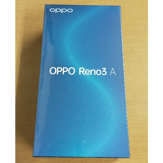 OPPO Reno3A ブラック 未使用 SIMフリー可スマホ/家電/カメラ