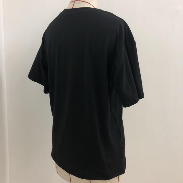 Tシャツ 黒 ブラック M 韓国 ファッション テディベア メンズ ...