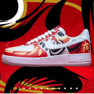 ナイキ(NIKE)のNIKE AIR FORCE 1 I BELIEVE DARUMA エアフォース(スニーカー)