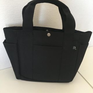 ルートート(ROOTOTE)のルートート  ミニトートバッグ　黒　ナイロン　(トートバッグ)