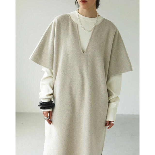 TODAYFUL(トゥデイフル)のtodayful Caftan Wool Dress カフタン ウール ドレス レディースのワンピース(ロングワンピース/マキシワンピース)の商品写真