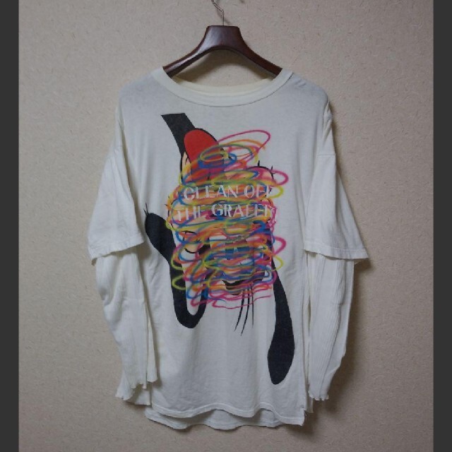 BRUNABOINNE(ブルーナボイン)のHURRAY HURRAY フレーフレー　リメイクTシャツ メンズのトップス(Tシャツ/カットソー(七分/長袖))の商品写真