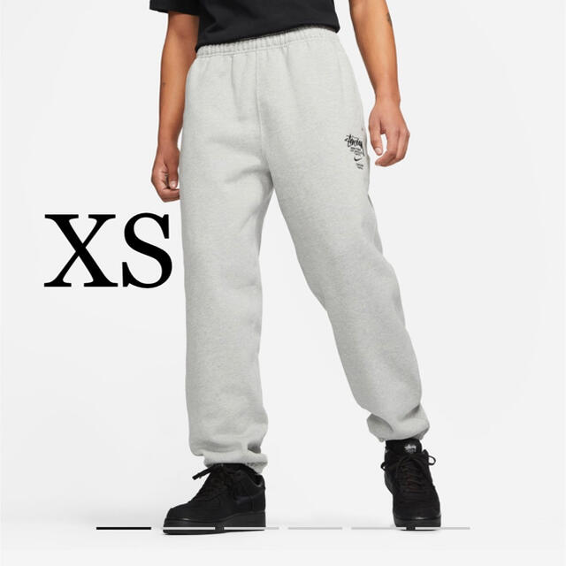 XS】STUSSY / NIKE スウェットパンツ グレー 【SEAL限定商品】 65.0