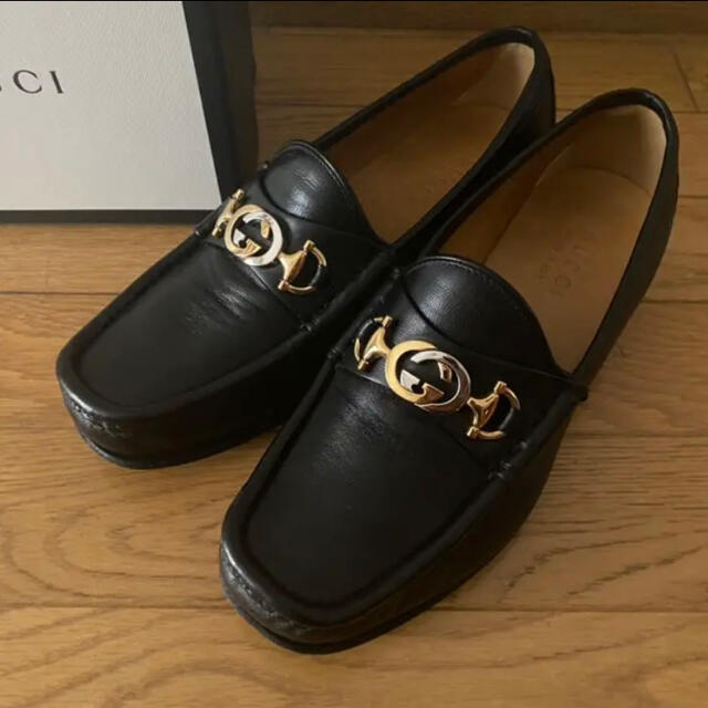 安い 19aw GUCCI - Gucci インターロッキングG ローファー ホース