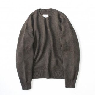 サンシー(SUNSEA)のStein EX FINE LAMBS CREW NECK KNIT LS(ニット/セーター)