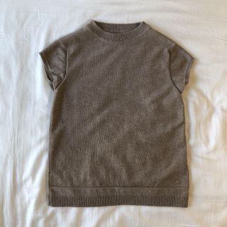 エルメス(HERMES)のエルメス トップス ニット Tシャツ　シルク カシミヤ サイズ34 クチネリ(ニット/セーター)