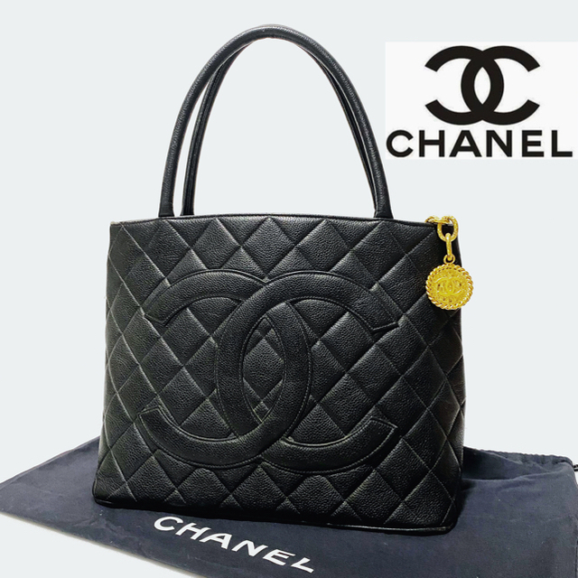 CHANEL シャネル マトラッセ キャビアスキン 復刻トート