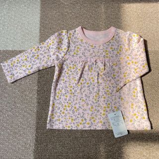 60-70cm 小花柄トップス(Ｔシャツ)