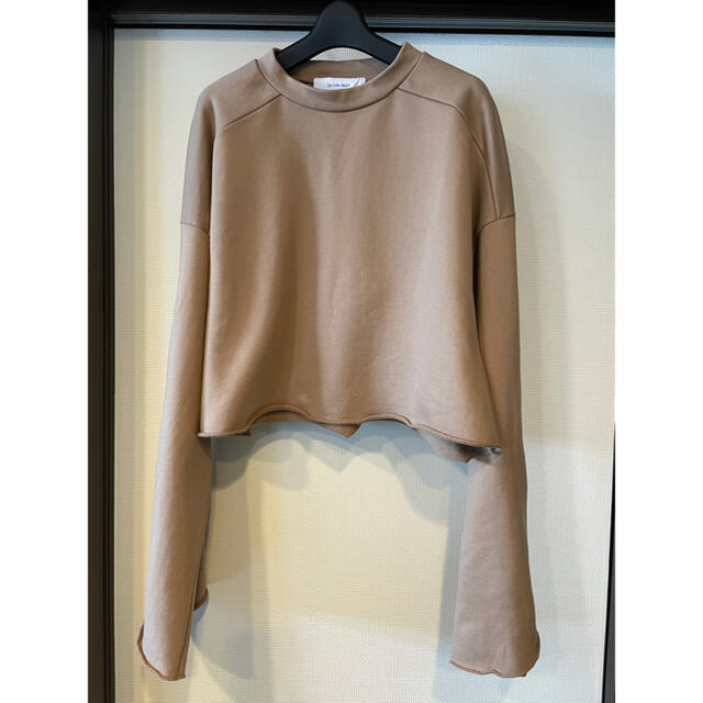 LE CIEL BLEU(ルシェルブルー)のLE CIEL BLEU Cropped Sweat Tops  レディースのトップス(トレーナー/スウェット)の商品写真