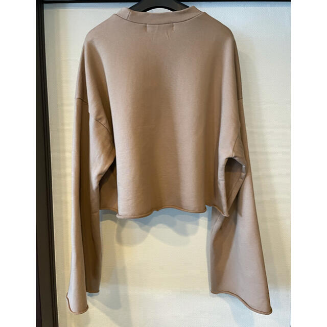 LE CIEL BLEU(ルシェルブルー)のLE CIEL BLEU Cropped Sweat Tops  レディースのトップス(トレーナー/スウェット)の商品写真