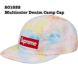 シュプリーム(Supreme)のSupreme 18SS Multicolor Denim Camp Cap(キャップ)