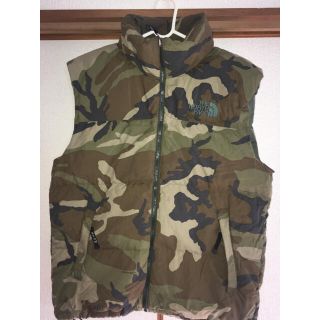 ノースフェイス(THE NORTH FACE) 迷彩 ダウンベスト(メンズ)の通販 57