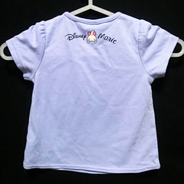 Disney(ディズニー)の80 マリー 水色 未着用 ディズニー 子供服 Tシャツ 半袖   猫 子猫 水 キッズ/ベビー/マタニティのベビー服(~85cm)(Ｔシャツ)の商品写真