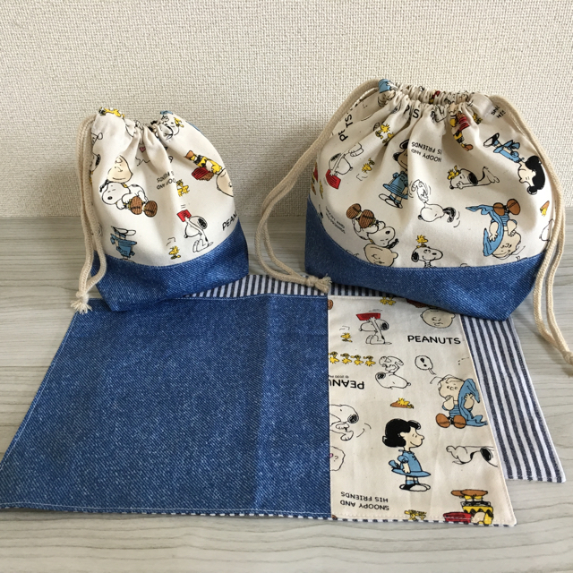 入園セット一式 ハンドメイドのキッズ/ベビー(外出用品)の商品写真