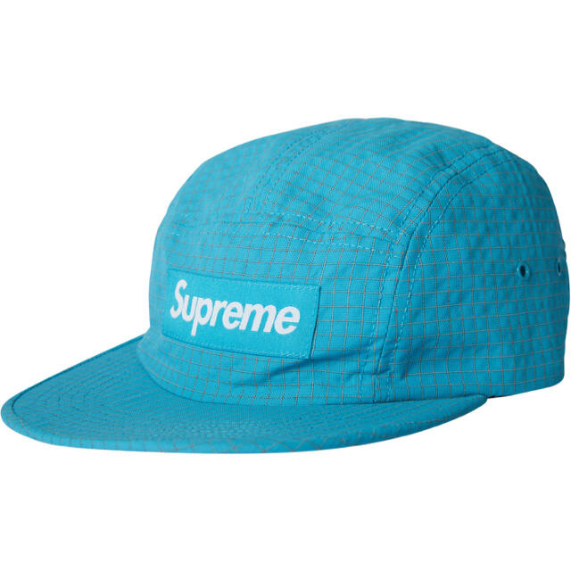 18AW Supreme Reflective Ripstop Camp Cap