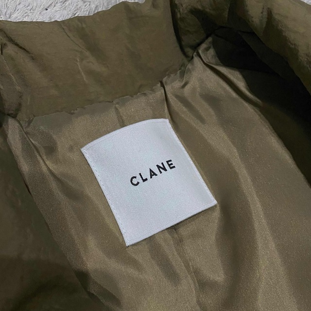 CLANE カラーダウンチェスターコート　サイズ1 レディースのジャケット/アウター(チェスターコート)の商品写真