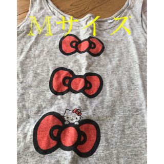 サンリオ(サンリオ)のHELLO KITTY×ユニクロ　ノースリーブ　チュニック  (Tシャツ(半袖/袖なし))