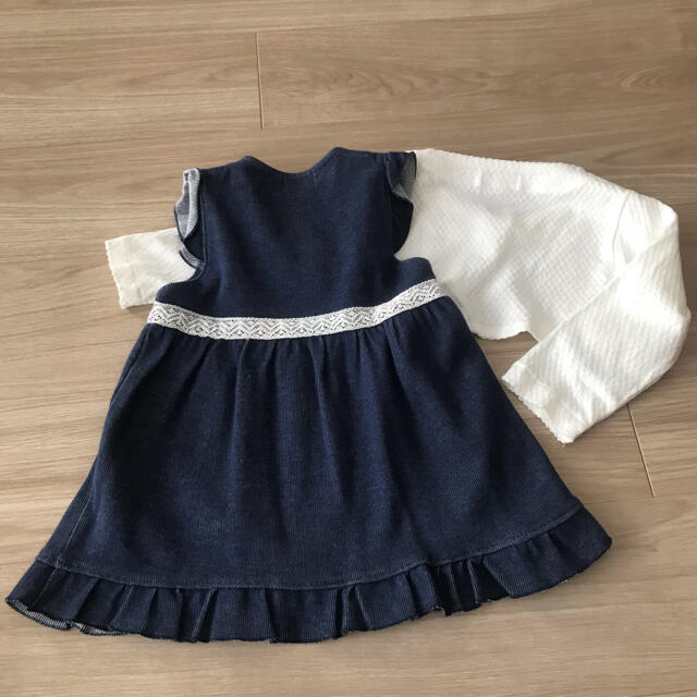 anyFAM(エニィファム)のany FAM ワンピースとボレロ 90cm キッズ/ベビー/マタニティのキッズ服女の子用(90cm~)(ワンピース)の商品写真