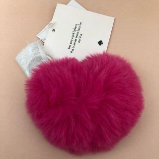 ケイトスペードニューヨーク(kate spade new york)のケイトスペード☆ハート☆バックチャーム☆ノベルティ(バッグチャーム)