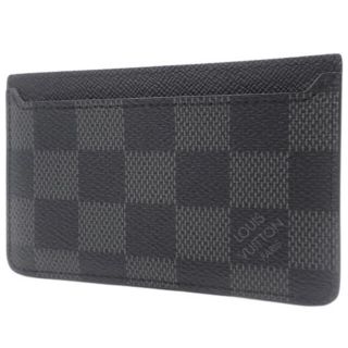 ルイヴィトン(LOUIS VUITTON)のルイヴィトン ネオポルト カルト ダミエ ブラック黒 40800066419(名刺入れ/定期入れ)