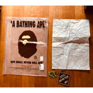 アベイシングエイプ(A BATHING APE)のA Bathing Ape ジャケット用　ビニール袋/商品札/薄葉紙　セット(その他)