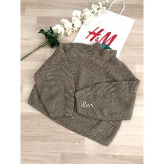 エイチアンドエム(H&M)の【新品タグ付き】H&M ハイネックセーター(ニット/セーター)