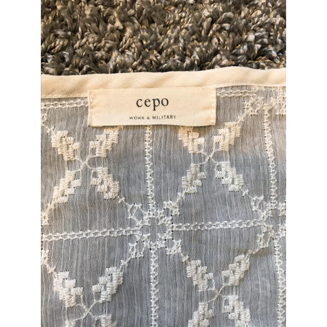 CEPO(セポ)のレース　ブラウス　春 レディースのトップス(シャツ/ブラウス(長袖/七分))の商品写真