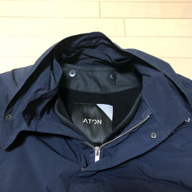 ATON エイトン 20AW VENTILE NYLON ショートモッズコート 2