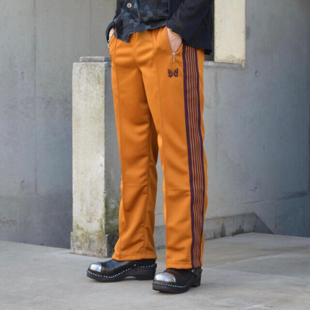 スラックス【Needles 21ss】Track Pant ストレート / マスタード