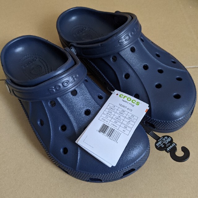 crocs(クロックス)のクロックス定番 ネイビー27cm レイレンクロッグ メンズの靴/シューズ(サンダル)の商品写真