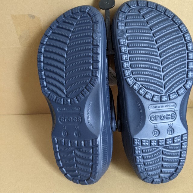 crocs(クロックス)のクロックス定番 ネイビー27cm レイレンクロッグ メンズの靴/シューズ(サンダル)の商品写真