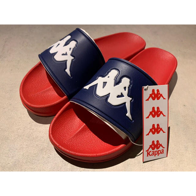 Kappa(カッパ)の<最終値下げ>Kappa サンダル 赤×青 27.5cm メンズの靴/シューズ(サンダル)の商品写真