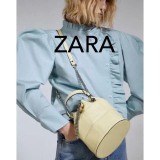 ザラ(ZARA)のZARA キルティングバケット2wayショルダーハンドバッグ(ハンドバッグ)