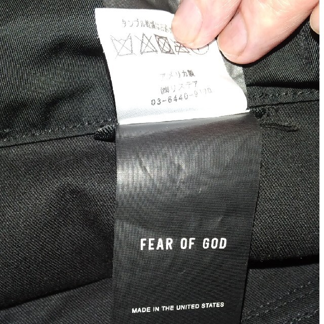 FEAR OF GOD(フィアオブゴッド)のfearofgod nylonsnap cargo メンズのパンツ(ワークパンツ/カーゴパンツ)の商品写真