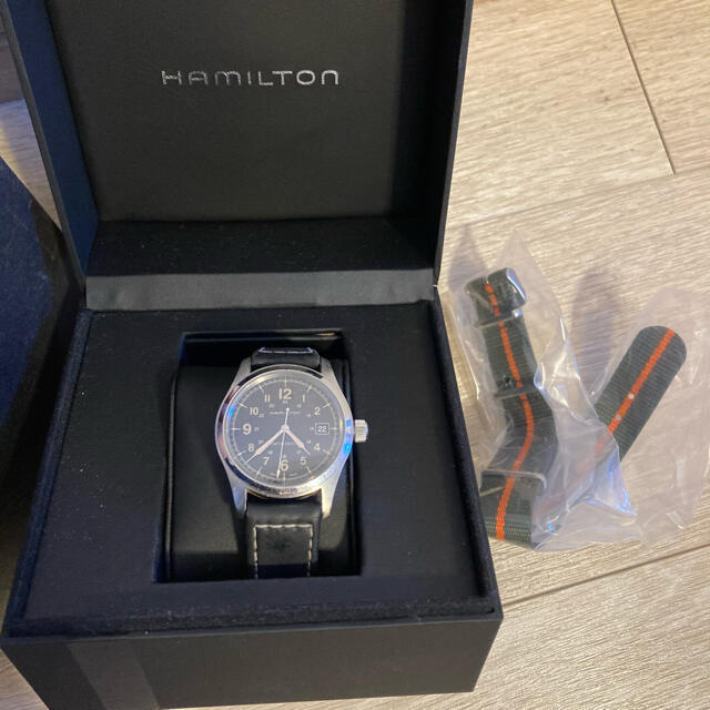 Hamilton(ハミルトン)のHamilton   nano universe 別注カーキフィールドオート メンズの時計(腕時計(アナログ))の商品写真