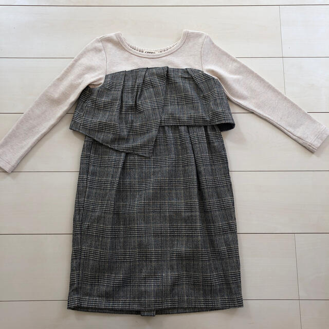 green parks(グリーンパークス)の女の子ワンピース120 キッズ/ベビー/マタニティのキッズ服女の子用(90cm~)(ワンピース)の商品写真