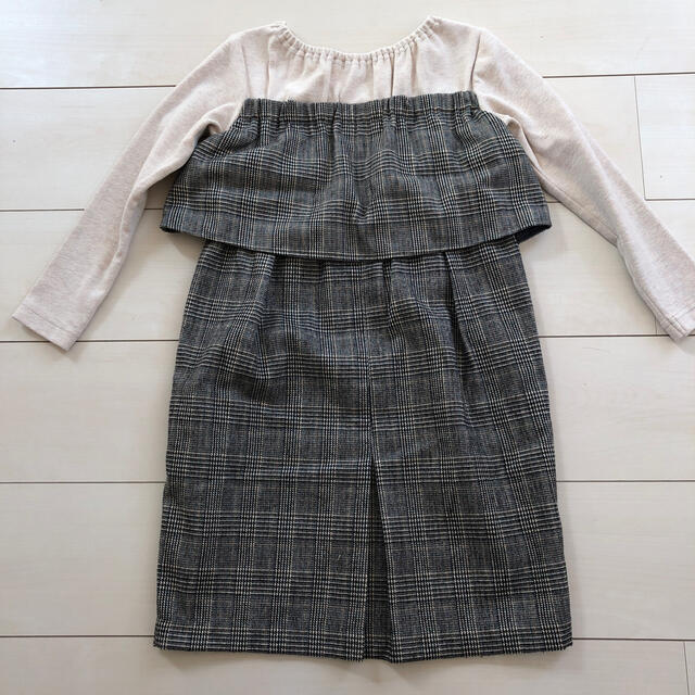 green parks(グリーンパークス)の女の子ワンピース120 キッズ/ベビー/マタニティのキッズ服女の子用(90cm~)(ワンピース)の商品写真