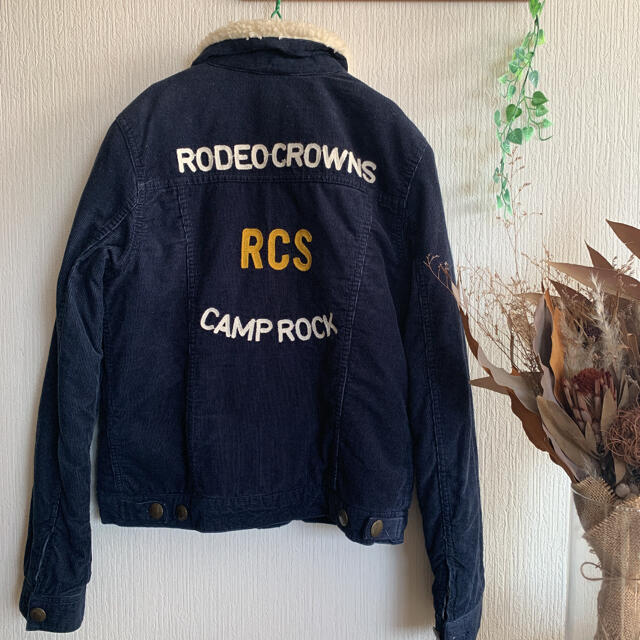 RODEO CROWNS(ロデオクラウンズ)のロデオクラウンズ ボアジージャン レディースのジャケット/アウター(ブルゾン)の商品写真