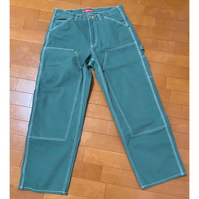 20FW 青 36 Double Knee Denim Painter Pant-