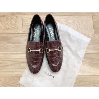 ザラ(ZARA)のzara ローファー 23.0cm(ローファー/革靴)