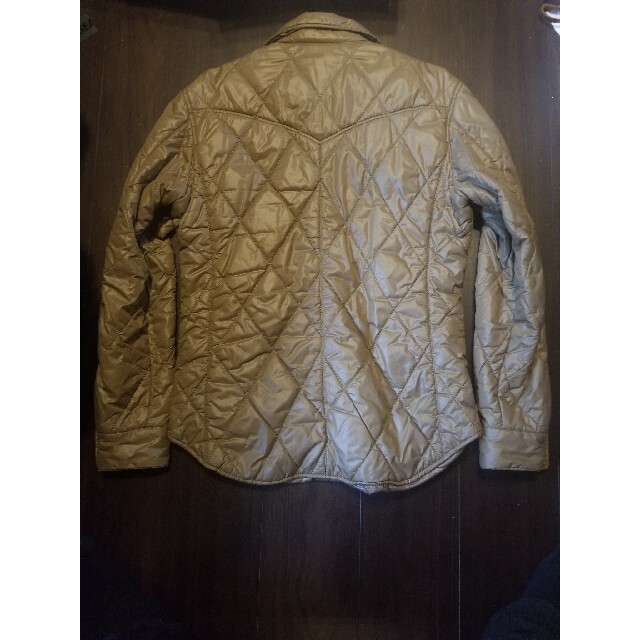 SEA(シー)のラングラー　中綿キルティングウエスタン　ダウンシャツ メンズのジャケット/アウター(ダウンジャケット)の商品写真