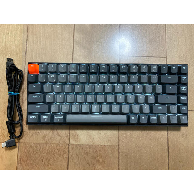 keychron K2 v2 赤軸 US配列 RGBバックライト