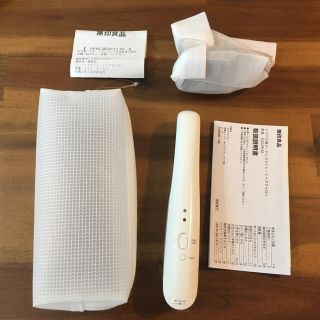 ムジルシリョウヒン(MUJI (無印良品))の2/23で削除・最終値下【無印良品】トラベルヘアアイロン　未使用に近い(ヘアアイロン)