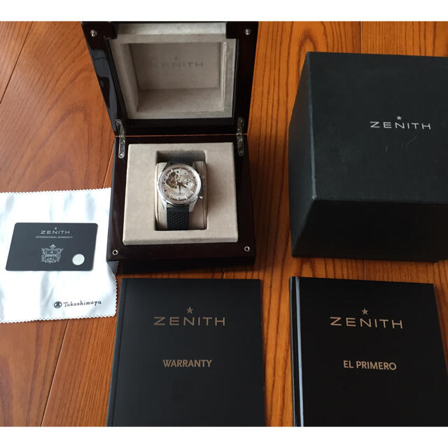ZENITH(ゼニス)のゼニス エルプリロメオ マスターオープン 美品 メンズの時計(腕時計(アナログ))の商品写真
