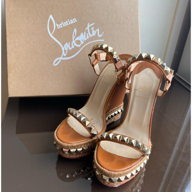 ♡Christian Louboutin♡ ウェッジサンダル-