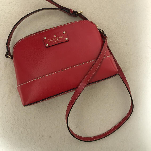 ケイトスペード　ショルダーバッグ♡Kate Spade バック♡ミニバック　赤