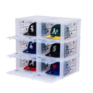 ニューエラー(NEW ERA)の【新品未開封】タワーボックス ニューエラ ロゴ クリア 6箱入り1セット(ケース/ボックス)