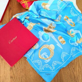 カルティエ(Cartier)のカルティエ スカーフ(バンダナ/スカーフ)